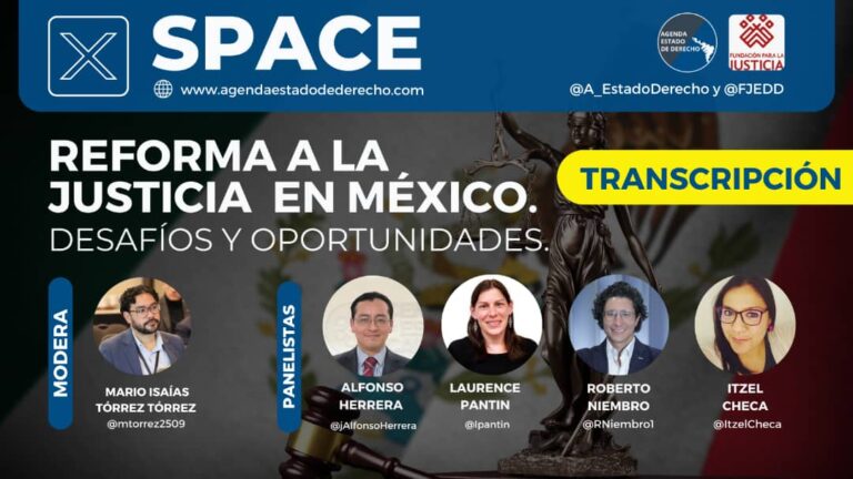 Reforma a la justicia en México. Primera parte Contexto de la reforma ...