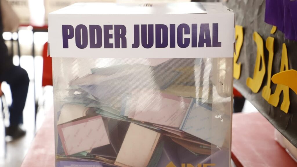 El poder judicial recién elegido en México