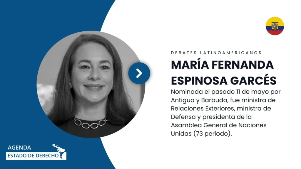 4 - María Fernanda Espinosa Garcés (Ecuador)